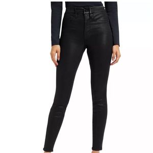 Good American black skinny jeans good legs